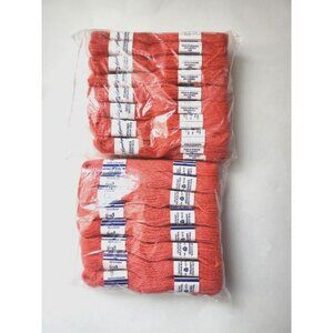 Denmark Wool Lot of 48 Orange Designer Tapestry yarns Moth Proof